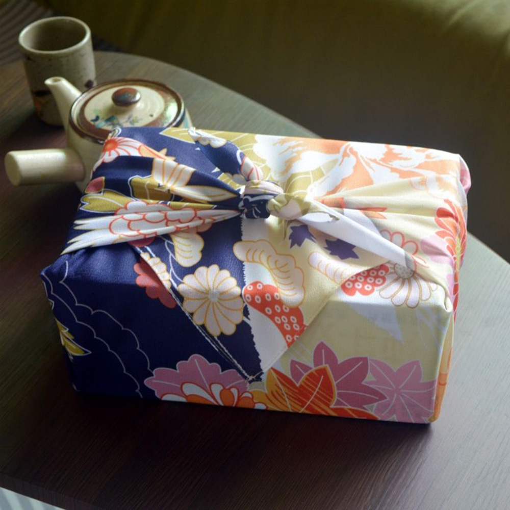 Furoshiki Wrap Cloth - 70X70 cm Fular Japon Furoshiki Kumaş