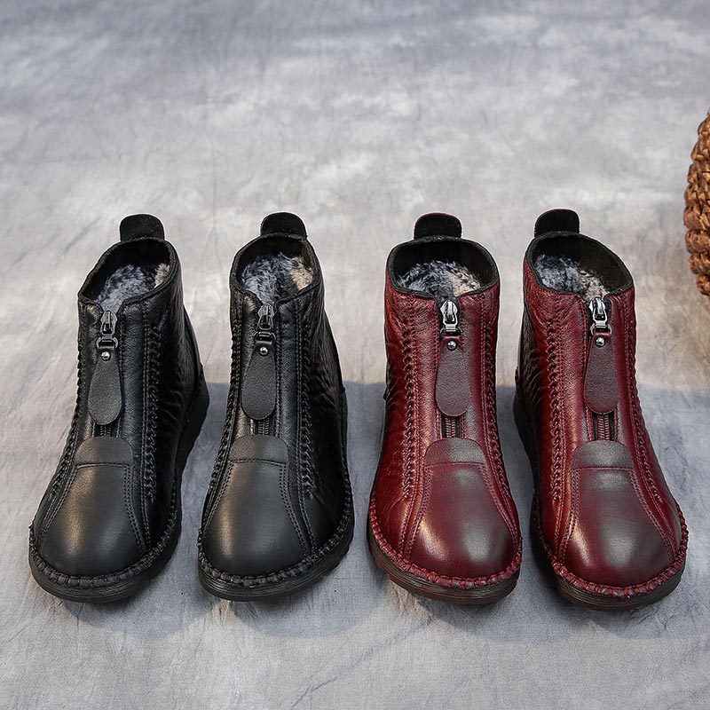Japanese Luxury Lifestyle - Yüksek kesim pu deri sneakers kadınlar