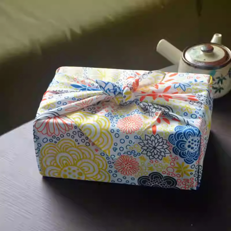70x70 cm Japon Tarzı Öğle Yeme - Furoshiki Wrap Cloth incelemesi ve fiyatı