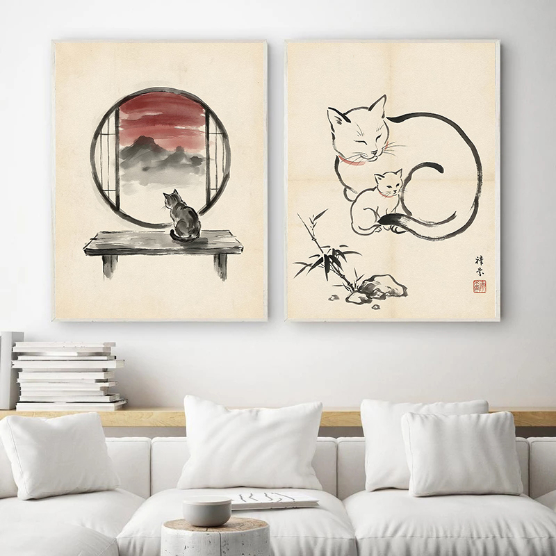 Japon kedi fenerle uyuyan post - Japanese Minimalism Lifestyle incelemesi ve fiyatı