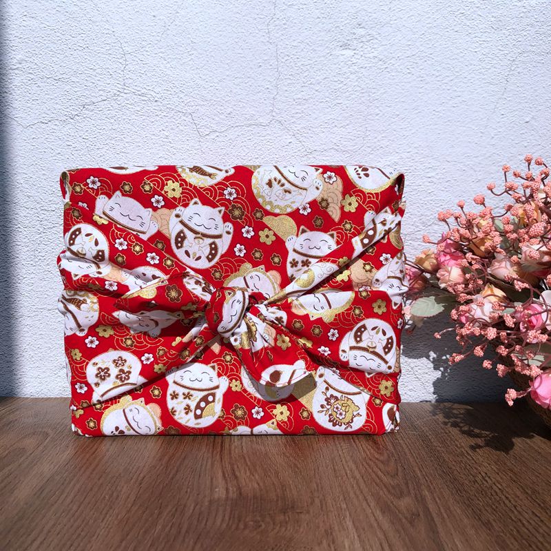 Furoshiki geleneksel japon Wra - Furoshiki Wrap Cloth incelemesi ve fiyatı